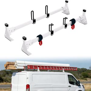 EONECROSS 54″ Cargo Van Roof Rack | Fits Ford Transit 150/250/350(2015-2024) | 500 lb,2 Crossbars